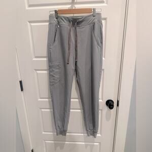 FIGS Technical Collection Grey Scrub Joggers Pants